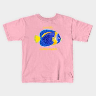 Scribbled Angelfish Kids T-Shirt